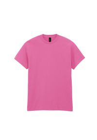 GILDAN - Ciężka Bawełniana Koszulka Unisex Dla Dorosłych. Kolor: fioletowy. Materiał: bawełna
