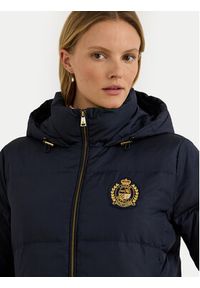 Lauren Ralph Lauren - LAUREN RALPH LAUREN Płaszcz zimowy 297P04126003 Granatowy Straight Fit. Kolor: niebieski. Materiał: syntetyk. Sezon: zima #4