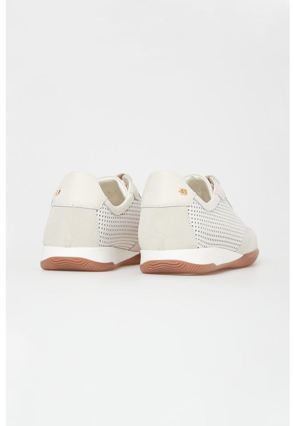 Baldinini - Sneakersy damskie skórzane BALDININI. Materiał: skóra