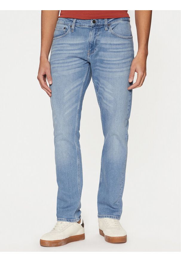 Calvin Klein Jeansy K10K114285 Niebieski Slim Fit. Kolor: niebieski