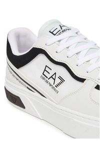 EA7 Emporio Armani Sneakersy 7X000338 AF18614 MZ021 Biały. Kolor: biały. Materiał: skóra #3