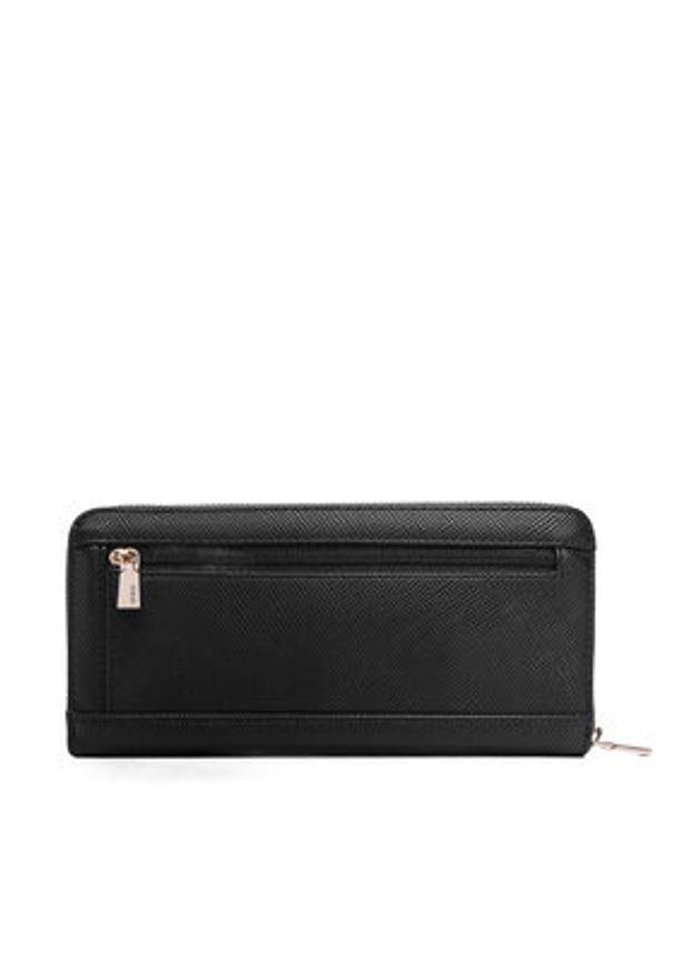 Guess Portfel Gilda SLG SWZG97 47146 Czarny. Kolor: czarny. Materiał: skóra
