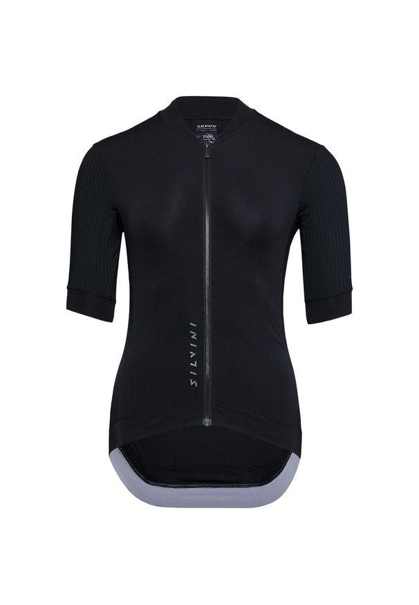 Silvini - Koszulka rowerowa (z krótkim rękawem) damska SILVINI Women Jersey TRAFOIA. Kolor: czarny. Materiał: jersey. Długość rękawa: krótki rękaw. Długość: krótkie. Sport: kolarstwo