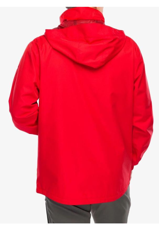Kurtka przeciwdeszczowa męska Vaude Escape Light Jacket. Kolor: czerwony. Materiał: softshell. Sport: turystyka piesza