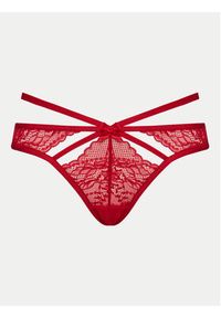 Hunkemöller Komplet 6 par stringów 300341 Czerwony. Kolor: czerwony. Materiał: syntetyk #3