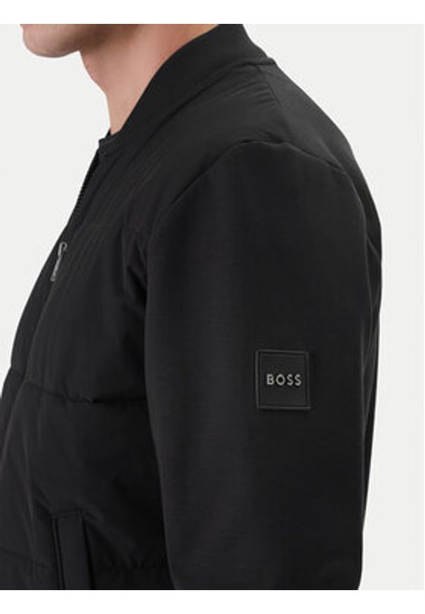 BOSS Bluza H-Skiles 100 50532767 Czarny Regular Fit. Kolor: czarny. Materiał: bawełna