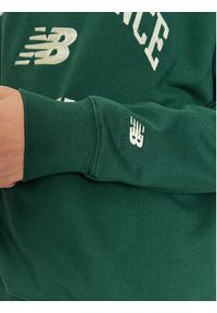 New Balance Bluza Athletics Varsity Fleece Crewneck MT33550 Zielony Regular Fit. Kolor: zielony. Materiał: bawełna #5