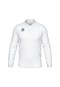 ERREA - Dziecięca koszulka polo z długim rękawem Errea Evo. Typ kołnierza: polo. Kolor: biały. Długość rękawa: długi rękaw. Długość: długie. Styl: młodzieżowy, wakacyjny #1
