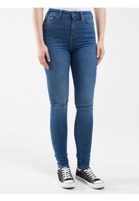 Big-Star - Spodnie jeans damskie Clarisa 365. Stan: podwyższony. Kolor: niebieski