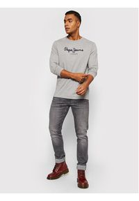 Pepe Jeans Longsleeve Eggo PM508209 Szary Regular Fit. Kolor: szary. Materiał: bawełna. Długość rękawa: długi rękaw #4