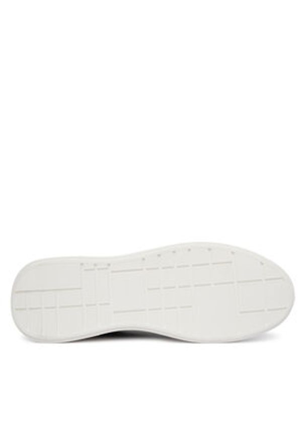 Calvin Klein Sneakersy Chunky Cupsole Laceup Lth YM0YM01344 Czarny. Kolor: czarny. Materiał: skóra