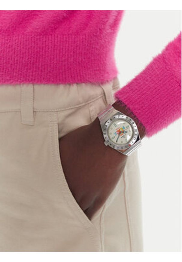 Timex Zegarek Lab Archive 1971 Unity Collection TW2V25800 Srebrny. Kolor: srebrny. Styl: wakacyjny