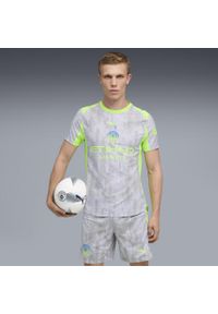 Puma - Męska autentyczna trzecia koszulka Manchester City 25/26 PUMA. Kolor: zielony, niebieski, wielokolorowy. Sport: piłka nożna