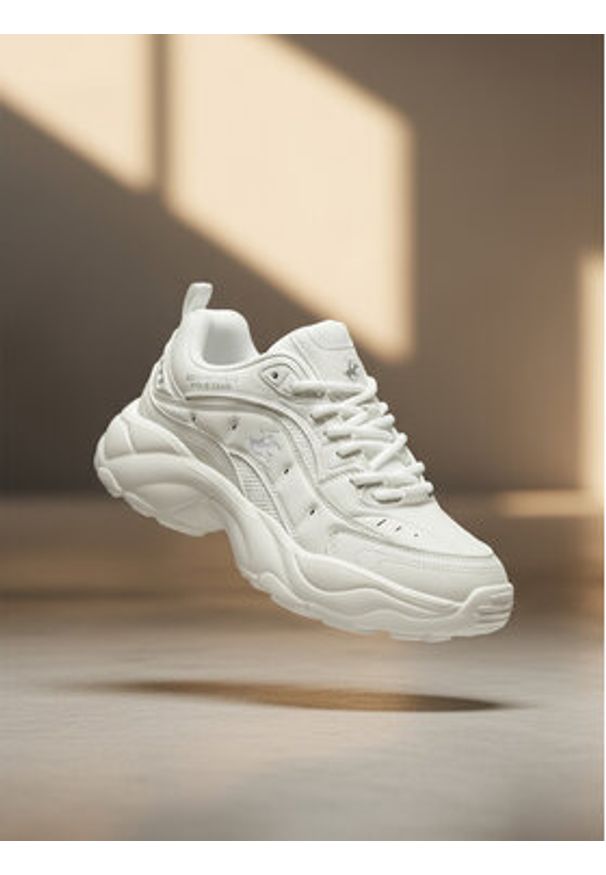 Beverly Hills Polo Club Sneakersy CEO-V12-1099 Biały. Kolor: biały. Materiał: materiał