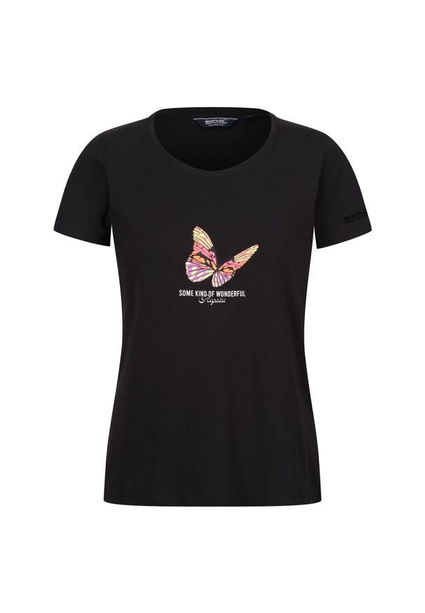 Regatta - TShirt Damskie Motyl Filandra VIII. Kolor: czarny