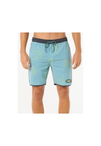 Spodenki surfingowe męskie Rip Curl Boardwalk Boost Volley Niebieski. Kolor: niebieski