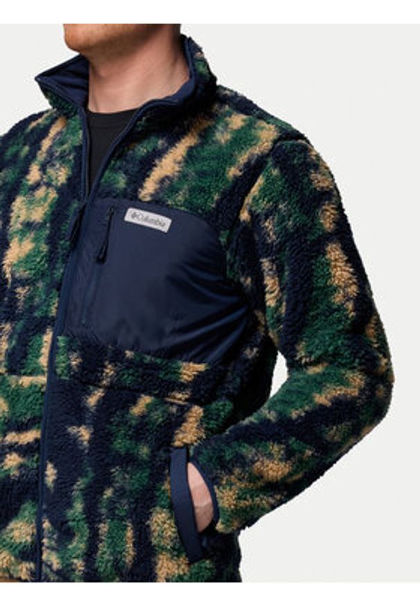 columbia - Columbia Polar Winter Pass™ Reversible 2135651 Niebieski Regular Fit. Kolor: niebieski. Materiał: syntetyk