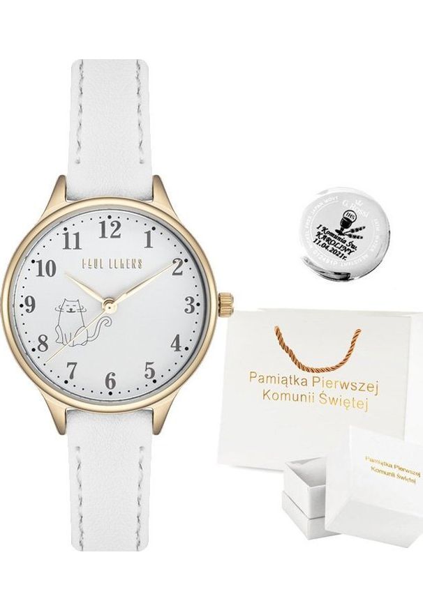 Paul Lorens Zegarek dziecięcy zestaw komunia (zbt) 12491A-3C2-2