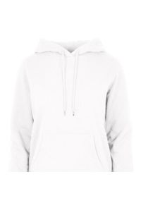 BUILD YOUR BRAND - Bluza Z Kapturem Dla Kobiet. Typ kołnierza: kaptur. Kolor: biały