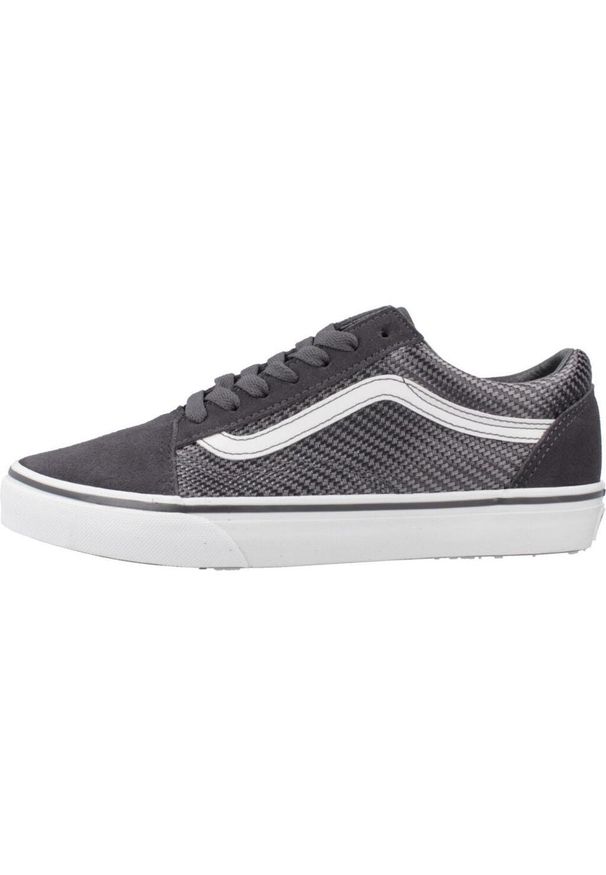 Vans - Buty VANS OLD SKOOL Szary. Okazja: na co dzień. Kolor: szary. Materiał: tkanina. Model: Vans Old Skool