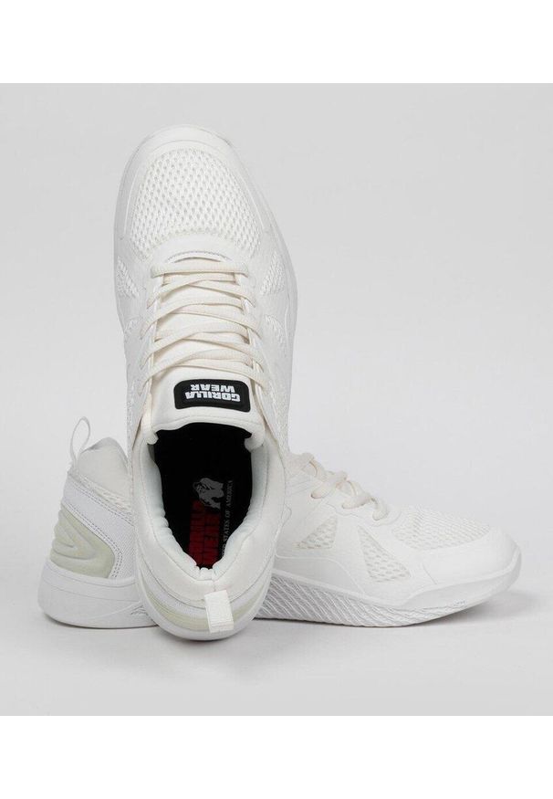 GORILLA WEAR - Buty fitness damskie Gorilla Wear Gym Hybrids. Kolor: biały. Sport: fitness