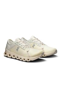 On - ON Cloud X 4 AD W Ghost | Dew Buty damskie treningowe. Okazja: do pracy, na co dzień. Kolor: kremowy. Szerokość cholewki: normalna. Sport: fitness, bieganie #5
