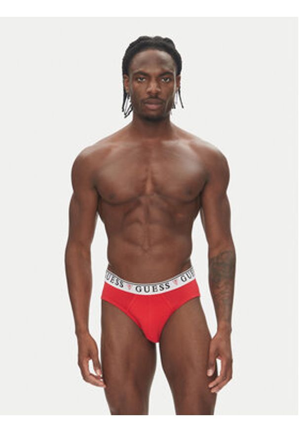 Guess Komplet slipów U97G00 KCD31 Kolorowy. Materiał: bawełna. Wzór: kolorowy