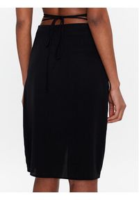 Calvin Klein Jeans Spódnica mini J20J220796 Czarny Regular Fit. Kolor: czarny. Materiał: wiskoza