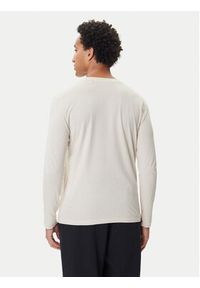 Mustang Longsleeve Asheville 1016873 Beżowy Regular Fit. Kolor: beżowy. Materiał: bawełna. Długość rękawa: długi rękaw #4