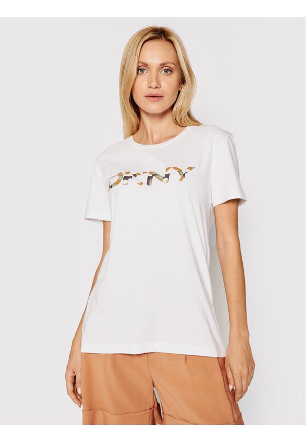 T-Shirt DKNY. Kolor: biały