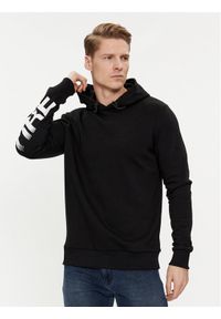 Jack & Jones - Jack&Jones Bluza Nitch 12184939 Czarny Regular Fit. Kolor: czarny. Materiał: syntetyk, bawełna