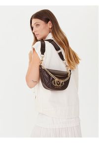 Love Moschino - LOVE MOSCHINO Saszetka nerka JC4187PP0NLC0313 Brązowy. Kolor: brązowy. Materiał: skóra #5