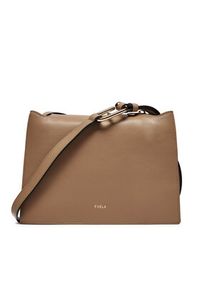 Furla Torebka Nuvola S Crossbody WB01275-BX2045-1257S-1007 Beżowy. Kolor: beżowy. Materiał: skórzane #5