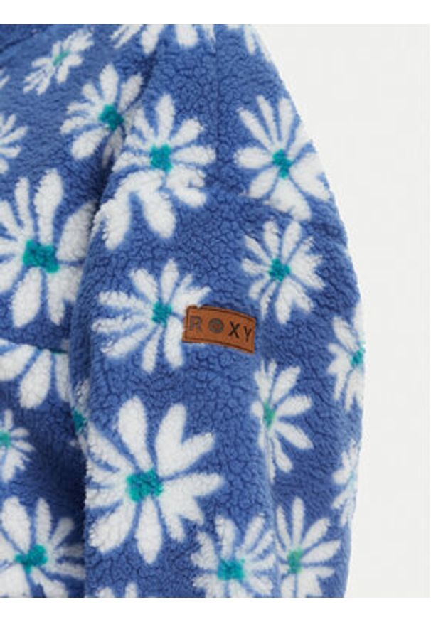Roxy Polar Jive Talking Bonded ERJPF03208 Niebieski Oversize. Kolor: niebieski. Materiał: syntetyk