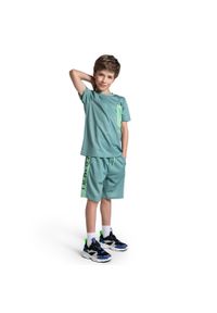 Spodenki sportowe dla dzieci Lemon Explore WL5. Kolor: zielony. Materiał: poliester, elastan. Styl: sportowy