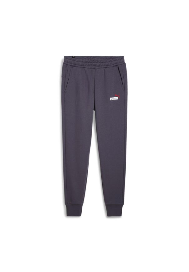 Jogging Puma Essentials+ 2 Col Logo. Kolor: szary. Materiał: dresówka