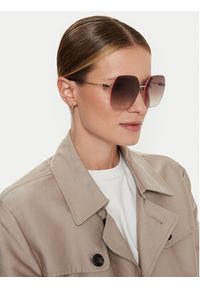 Furla Okulary przeciwsłoneczne Sunglasses SFU629 WD00060-MT0000-2156S--4-401-20-CN-D Brązowy. Kolor: brązowy #3