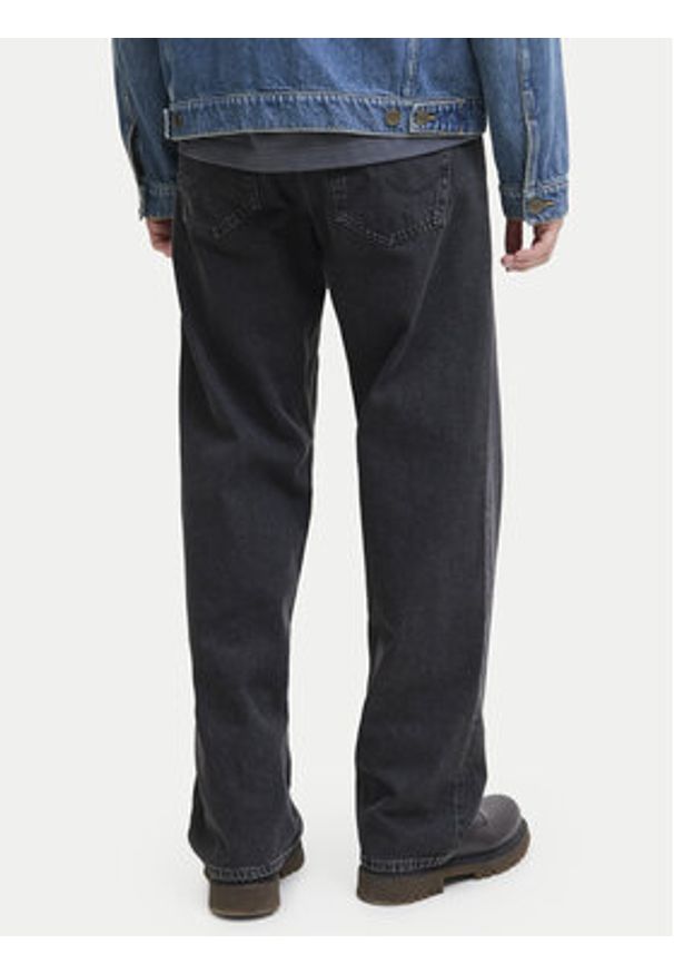 Jack & Jones Jeansy Alex 12252762 Czarny Baggy Fit. Kolor: czarny