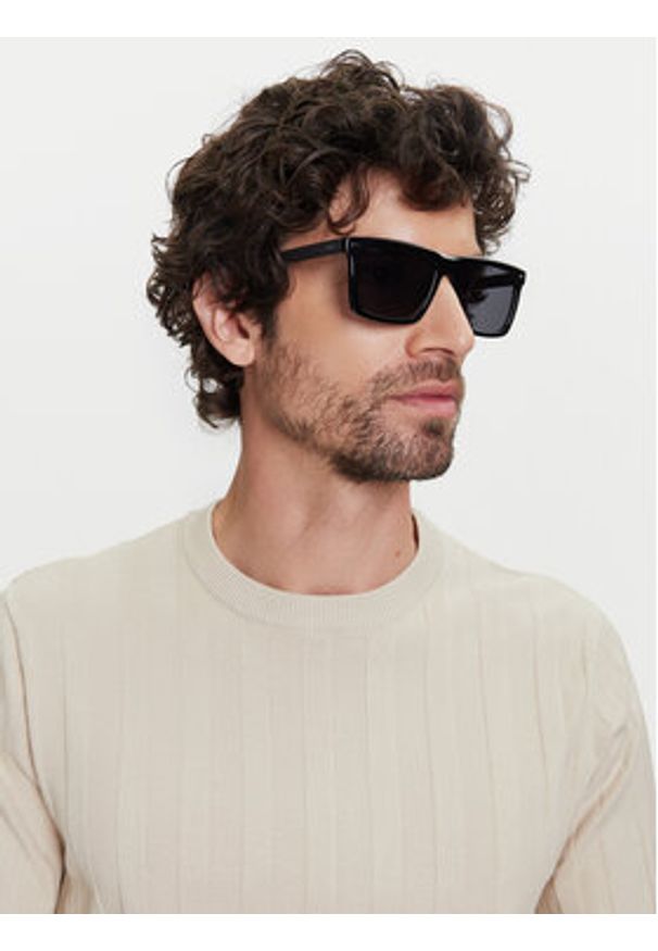 BOSS Okulary przeciwsłoneczne 1765/G/S 208011 Czarny. Kolor: czarny