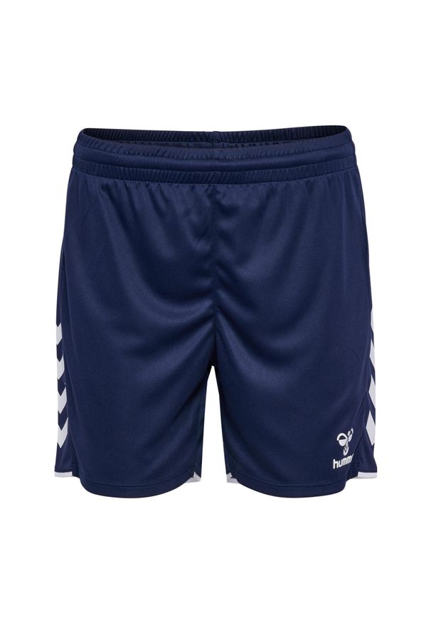 Szorty damskie Hummel Core 2.0. Kolor: niebieski, wielokolorowy, biały. Sport: fitness
