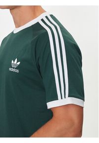 Adidas - adidas T-Shirt adicolor Classics 3-Stripes IY8720 Zielony Slim Fit. Kolor: zielony. Materiał: bawełna