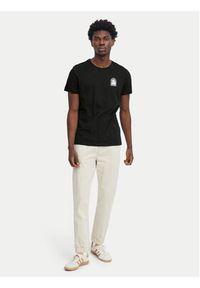 Blend T-Shirt 20716481 Czarny Regular Fit. Kolor: czarny. Materiał: bawełna #8