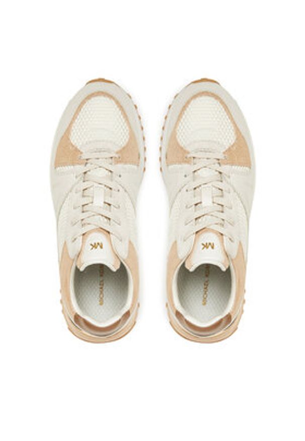 MICHAEL Michael Kors Sneakersy 43S5JMFS6L Écru. Materiał: skóra