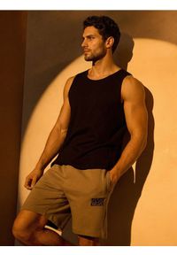 Sinsay - Szorty dresowe - szary. Kolor: szary. Materiał: dresówka