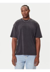 Hugo - HUGO T-Shirt Nebute 50542638 Czarny Loose Fit. Kolor: czarny. Materiał: bawełna