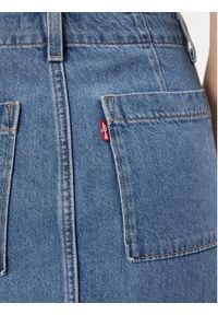 Levi's® Spódnica jeansowa A7539-0004 Niebieski Regular Fit. Kolor: niebieski. Materiał: bawełna