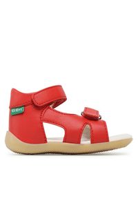 Sandały Kickers. Kolor: czerwony #1