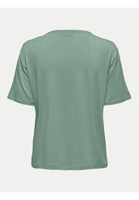 JDY T-Shirt Mila 15330819 Zielony Regular Fit. Kolor: zielony. Materiał: wiskoza #4
