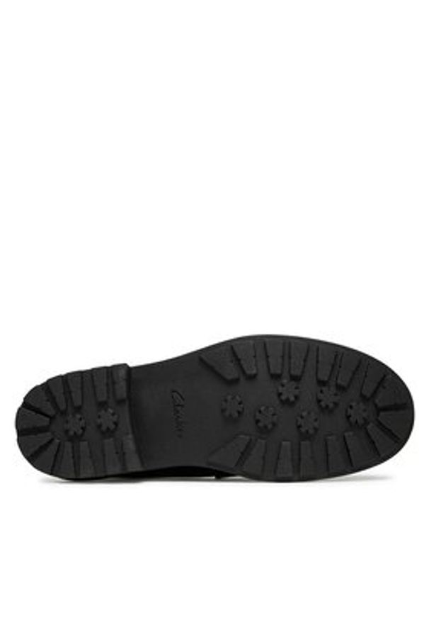 Clarks Lordsy Orinoco 2 Penny 261747864 Czarny. Kolor: czarny. Materiał: skóra