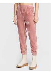Marella Spodnie dresowe Radix 31360629 Różowy Regular Fit. Kolor: różowy. Materiał: dresówka, wiskoza #1